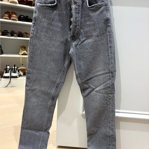 Agolde gray skinny jeans size 23 perfect condition